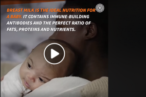 breast feeding healthy option for baby